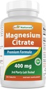 Best Naturals Magnesium Citrate (Citrato de Magnesio) 400mg 250 Tablets (400 mg of Elemental Magnesium per 2 Tablets) (1) 2