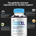 (2 Pack) Prime Vigor XL Gummies PrimeVigor XL Me Gummy Supplement, Prime Vigor Maximum Strength Advanced Shilajit Irish Sea Moss Fenugreek Gummies for Men Energy & Vitality Support (2 Month Supply) 5