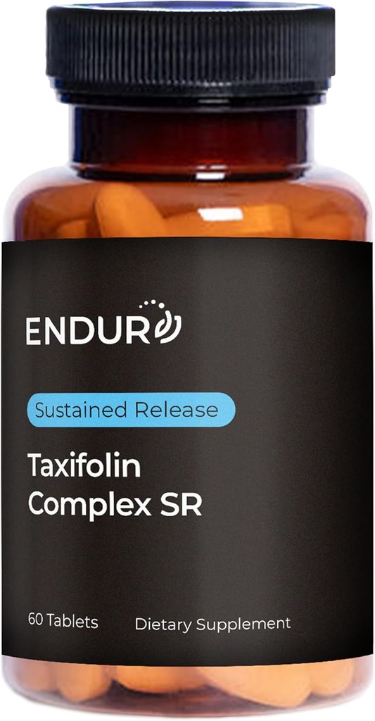 Endur Taxifolin Complex SR, Immune Health Supplement, Helps Provide Antioxidant Protection & Promotes Healthy Circulation, Gluten Free, 60 Tablets 2