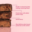 Blessed Vegan Protein Bars - Plant Based Protein Bars Low Calorie High Protein Meal Replacement Bar - Dairy Free, Nutritious Vegan Snacks - 12 Pack Chocolate Raspberry 4