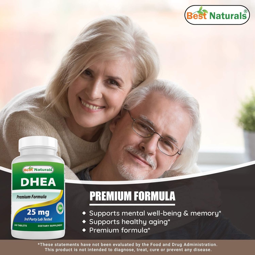Best Naturals DHEA 100mg & Magnesium Glycinate 425 mg 5