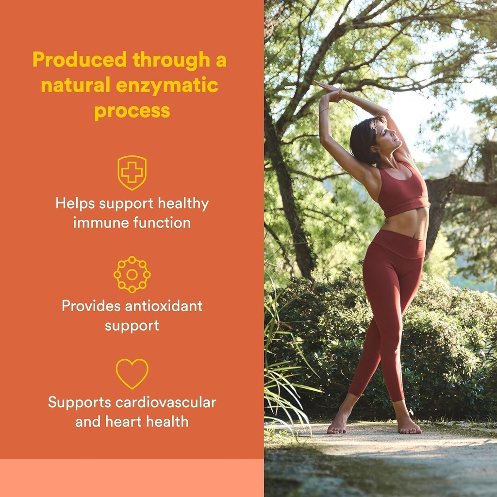 Natural Factors Bioactive Quercetin EMIQ - Immunity Support Supplement with Vitamin C - Quercetin for Upper Respiratory & Heart Health - 60 Vegetarian Capsules (60 Servings) 3