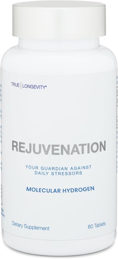 DRINK HRW Rejuvenation Molecular Hydrogen Water Tablets: 12 ppm H2 - Hydrogen & Magnesium Supplement, Supports Energy Production, Recovery, Cognitive Function (Unflavored 60ct) 2