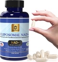 Liposomal NAD Nicotinamide Riboside Equivalent with Trans-Resveratrol 300mg, - Premium Halal NAD Supplement for Energy Metabolism, DNA Repair and Longevity, Vegan, Non-GMO (Pack of 1, 810 mg) 2
