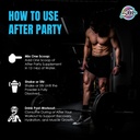 Gym Molly After Party Vegan BCAA Powder, Electrolyte Powder, BCAA Amino Acids After Post Workout Recovery Drink, Zero Carbs, Zero Sugar, 35 Calories Caffeine-Free (Strawberry Kiwi) 6