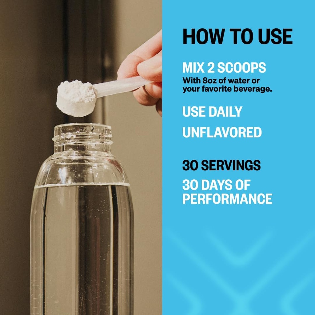 ONNIT Creatine Monohydrate Powder – IGEN™ Non-GMO Tested, 5g Premium Creatine for Muscle Strength, Power & Lean Mass, Supports Brain Health & Cellular Energy, Unflavored, 30 Servings, 5.29 oz 4