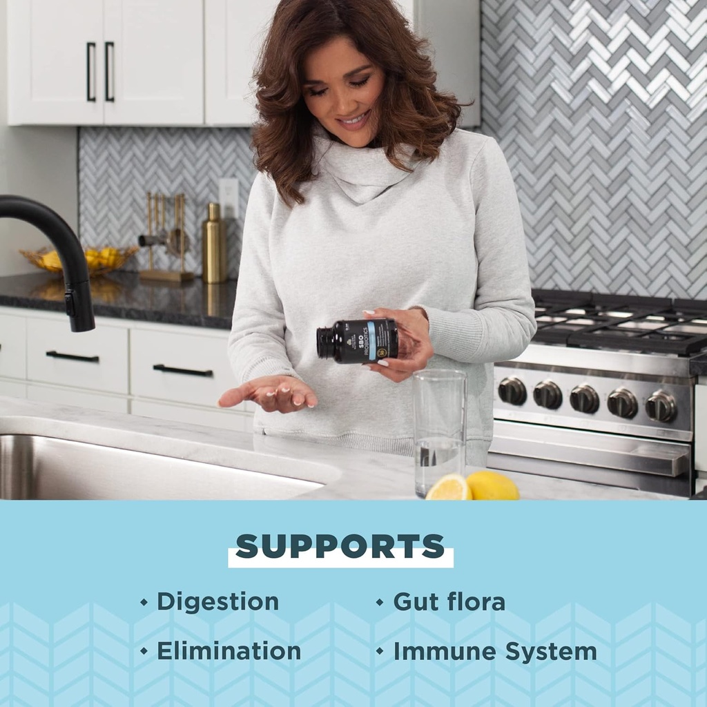 Ancient Nutrition SBO Ultimate Probiotics Capsules, 60 Count + Multi Collagen Protein Powder, Unflavored, 45 Servings 5