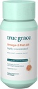 True Grace Omega-3 Fish Oil - 180 Softgels - 1400 mg EPA + DHA - Brain, Heart, Joint & Immune Health - Organic, Gluten Free, Soy Free 2