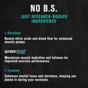Jacked Factory Pumpsurge Caffeine Free Pre Workout for Men & Women - Nootropic Booster & Stim Free Pre Workout - Intense Pumps, Enhanced Focus - 30 Servings, Strawberry Lemonade 6