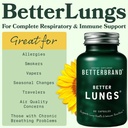 Betterbrand Better Lungs & Mushrooms Bundle - Daily Respiratory Health Supplement & Mushroom Gummies to Support Gut Health Bundle 3