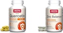 Jarrow Formulas Quercetin 500 mg-Bioflavonoid-Quercetin Dietary Supplement-200 Servings -Supports Healthy Cellular Function & Zinc Balance 15 mg-100 Servings -Includes Copper-Essential Mineral 2