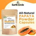Papaya Seed Powder Capsules – Powerful Papain Supplement with Vitamins A, C, & E & Enzymes for Digestion & Gut Health – 360mg/Serving – 60 Vegan Capsules per Pack (Pack of 2, 60-120 Day Supply) 4