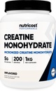 Nutricost Creatine Monohydrate Micronized Powder (1 KG) - Pure Creatine Monohydrate 2