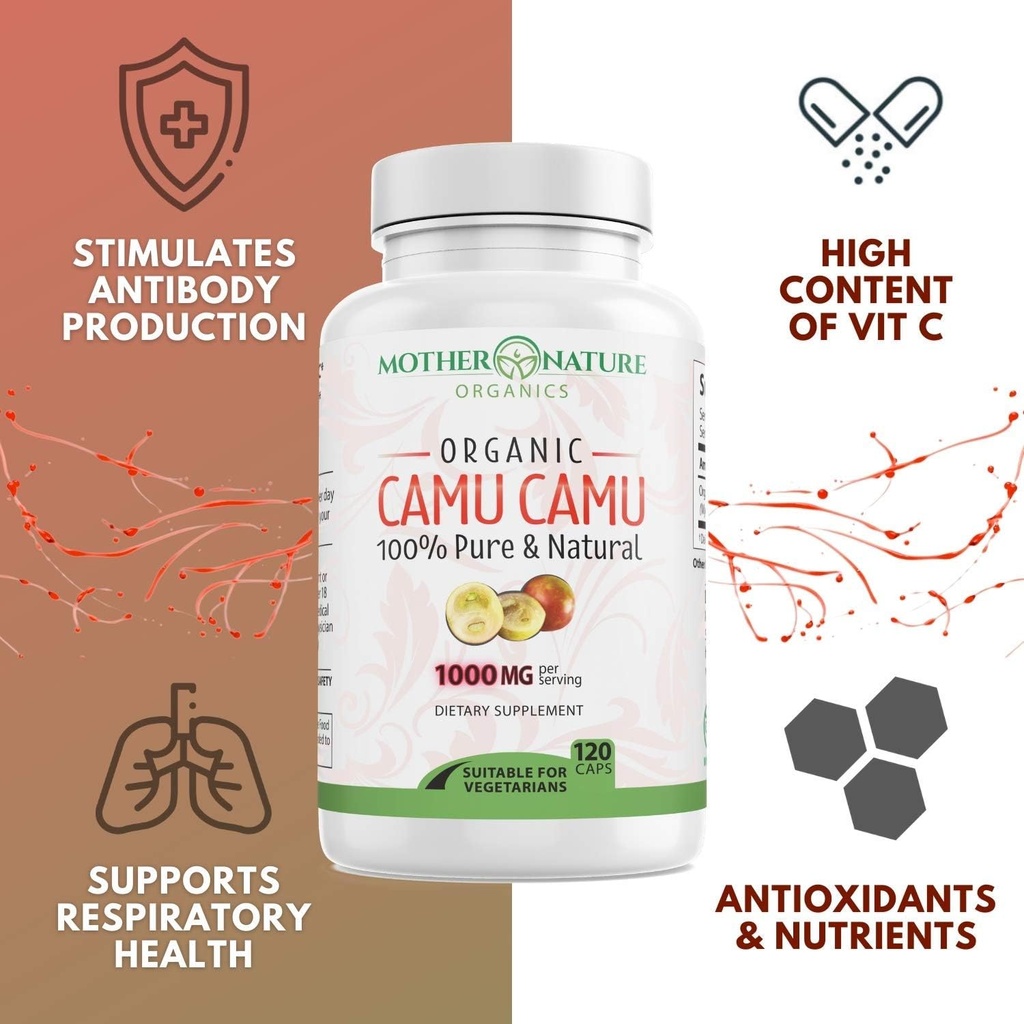 Mother Nature Organics Superfoods for Organic Living Immunity Duo 3