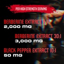 BEBEFEN Berberine Capsules with Black Pepper Extract - 90 Capsules - 3 Month Supply 4
