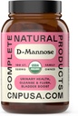 Complete Natural Products Organic D-Mannose Capsules - Pure D-Mannose Pills 100 Count for UTI, Bladder, & Urinary Tract Health 2
