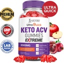 Justified Laboratories (2 Pack Ultra Quick Keto ACV Gummies Extreme 2000MG Ultraquick Keto Gummies Apple Cider Vinegar Formulated with Pomegranate Beet Juice Powder B12 Vegan Non GMO 120 Gummys 4