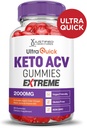 Justified Laboratories (2 Pack Ultra Quick Keto ACV Gummies Extreme 2000MG Ultraquick Keto Gummies Apple Cider Vinegar Formulated with Pomegranate Beet Juice Powder B12 Vegan Non GMO 120 Gummys 5