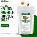 Stakich Bee Propolis Powder - All Natural- 1 Pound (16 Ounce) 4