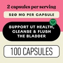 Complete Natural Products Organic D-Mannose Capsules - Pure D-Mannose Pills 100 Count for UTI, Bladder, & Urinary Tract Health 6