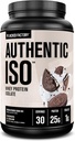 Jacked Factory Authentic ISO Grass Fed Whey Protein Isolate Powder - Low Carb, Non-GMO Muscle Building Protein w/No Fillers, Post Workout Recovery, Cookies & Cream 2