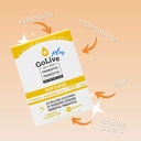 GoLive Immune Defense – Sugar-Free Synbiotic Powder with Prebiotics & Probiotics – 25 Billion CFUs, 10 Clinical Strains – Supports Digestion, Metabolism & Immunity – 10 Servings 3