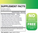 Active Hexose Correlated Compound 1500 mg Supplement, Natural 8 Mushroom Extract Supplement, Immune System, Liver Function, Natural Killer and T Cells Activity, 720 Veggie Capsules 3