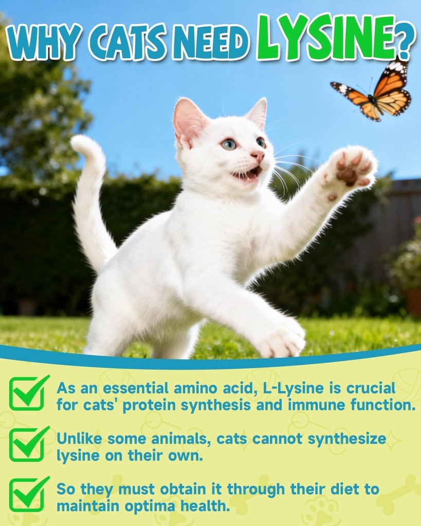 L-Lysine for Cats,Lysine Drops Immune Support Supplement,Sneezing,Cold,Allergy Relief,Runny Nose,Feline Respiratory,Natural Antibiotics for Cats with Colostrum,Taurine (Roast Chicken Flavor/2floz) 3