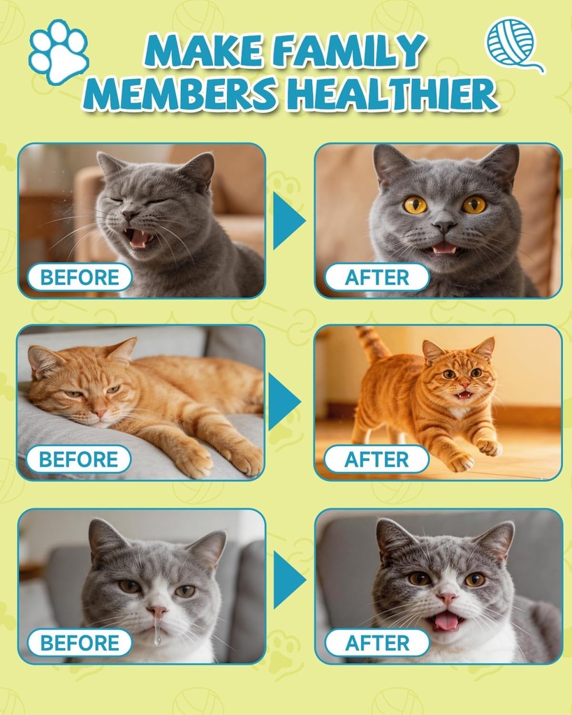 L-Lysine for Cats,Lysine Drops Immune Support Supplement,Sneezing,Cold,Allergy Relief,Runny Nose,Feline Respiratory,Natural Antibiotics for Cats with Colostrum,Taurine (Roast Chicken Flavor/2floz) 5