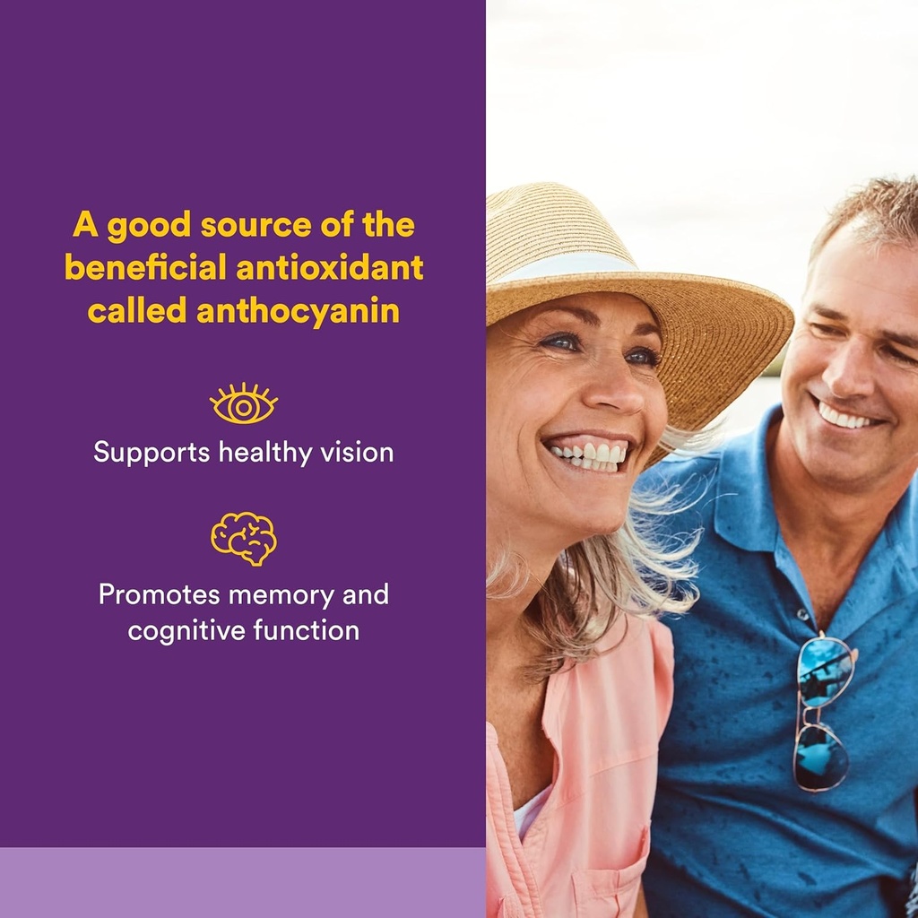 BlueRich by Natural Factors, Super Strength Blueberry Concentrate, Antioxidant Support for Overall Good Health, 90 Softgels 3