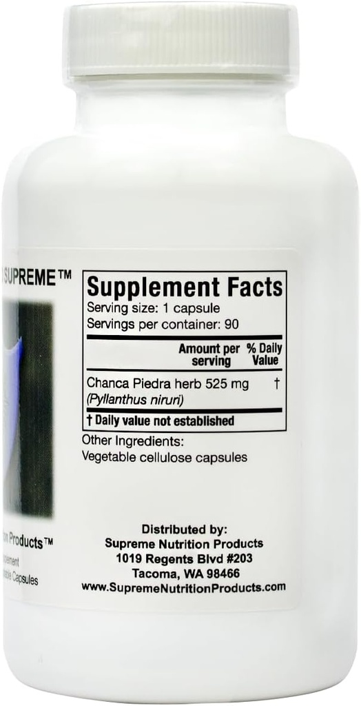Supreme Nutrition Body Guard Supreme, 90 Pure Chanca Piedra Capsules 4