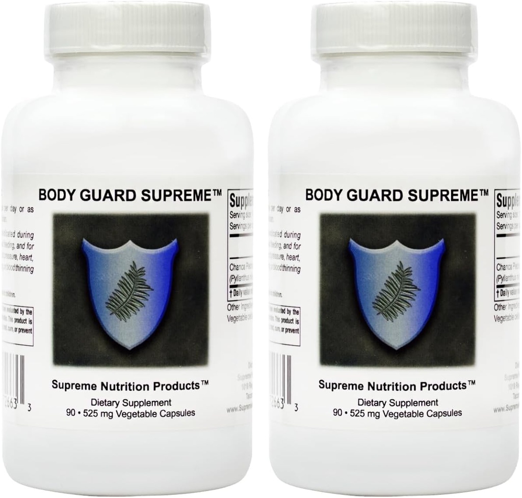 Supreme Nutrition Body Guard Supreme, 90 Pure Chanca Piedra Capsules 6