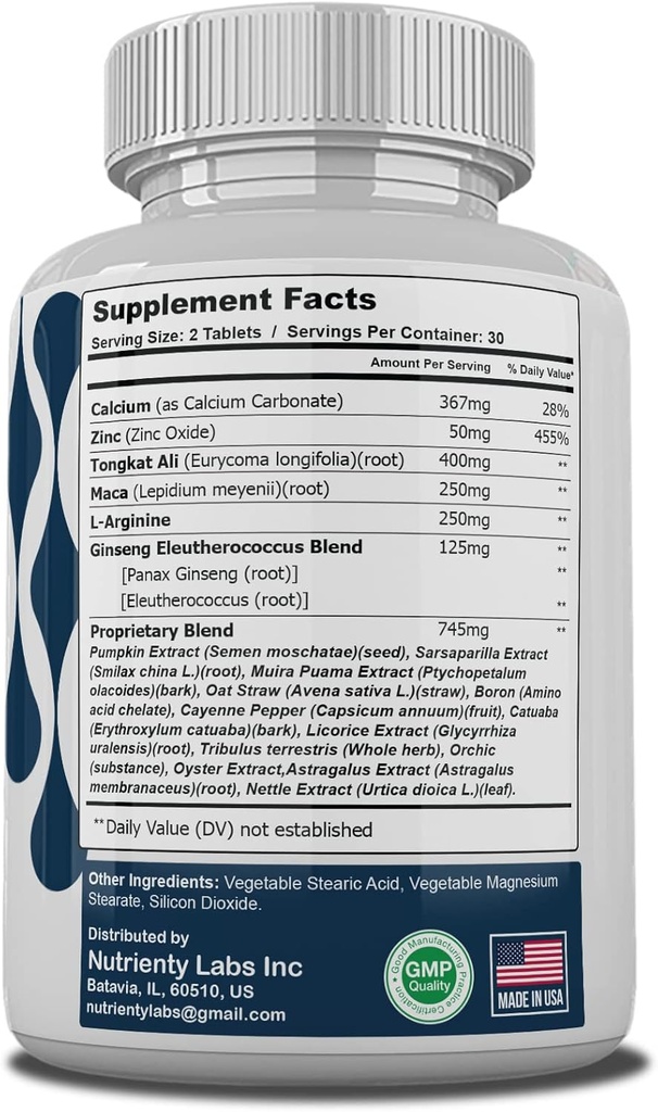 Zonata (1 Pack) Semenoll Male Performance Formula, Semenoll Pills for Men, 60 Count 3