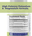 Our Daily Vites Magnesium Potassium Complex 90 Capsules Supplement High Absorption Magnesium Aspartate Oxide Support Vascular Health & Leg Cramp Potassium Aspartate Chloride 3