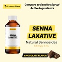 Senna Liquid Sennosides Senna Laxative by Llorens Care 8.8 mg. 5 mL. Made from Natural Sennosides. Liquid Laxative Alleviate Constipation & Provide Relief. Senna Syrup 3