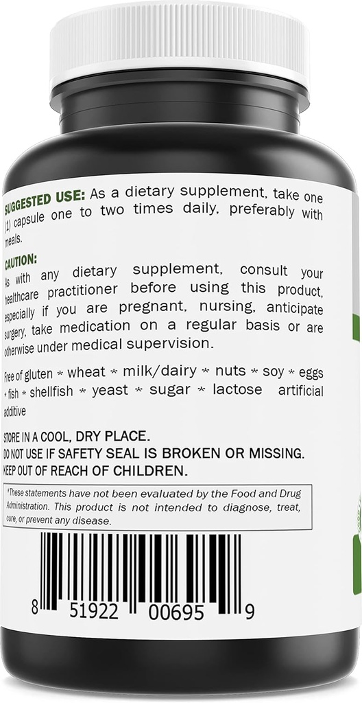 Brieofood CoQ10 600 mg per Capsule - Heart Health Support - 60 Count 4