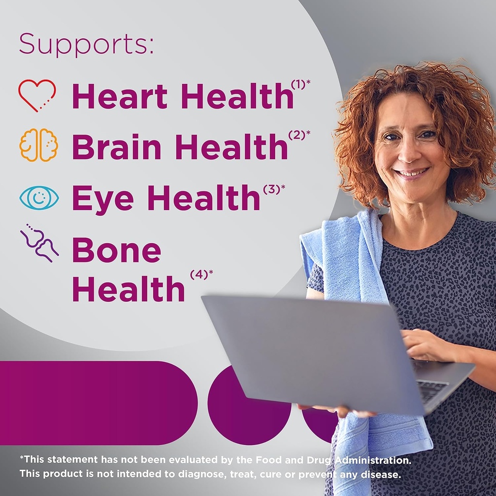 Centrum Silver Women's Multivitamin for Women 50 Plus, Multivitamin/Multimineral Supplement with Vitamin D3, B Vitamins, Calcium and Antioxidants, Gluten Free, Non-GMO Ingredients - 200 Count 5