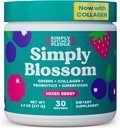 Simply Blossom Nutrition - Daily Greens & Superfood Powder + Collagen + Probiotics for Women's Digestive Health & Bloating Relief. Help Your Health Bloom - 30 Day Supply 2