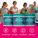 Simply Blossom Nutrition - Daily Greens & Superfood Powder + Collagen + Probiotics for Women's Digestive Health & Bloating Relief. Help Your Health Bloom - 30 Day Supply 5