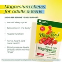 MegaFood Relax + Calm Magnesium Supplement - Soft Chews with Magnesium Citrate & Malate for Heart Health, Muscle Tension & More - Vegetarian - Strawberry Flavor - 30 Chews per Pack (2 Pack) 4