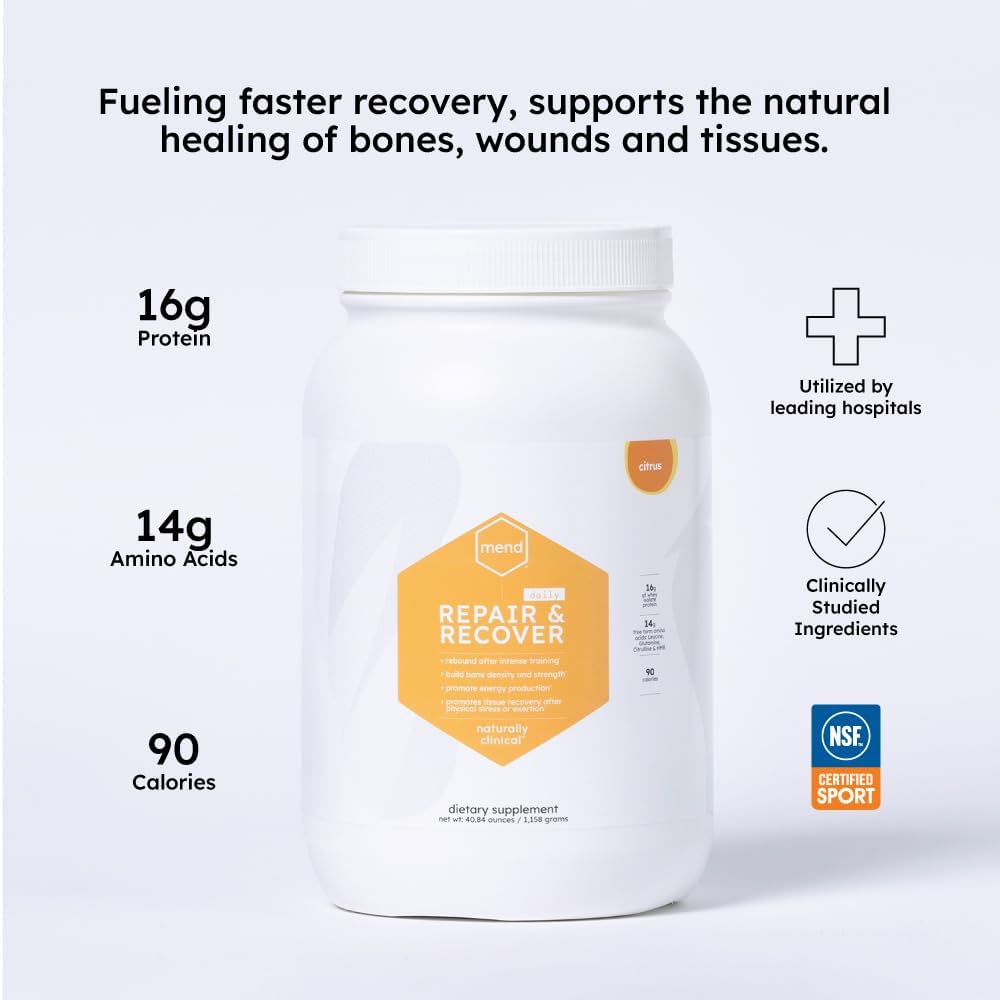 MEND Joint Health and Recovery Bundle: Perform, Repair & Recover for Active Lifestyles and Healing Support 3