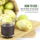 Pure Nutrition Noni Gold 1000ml | Noni Juice Concentrate with Garcinia, Aloe Vera, Amla, Ashwagandha and Grape Seed Extract 4