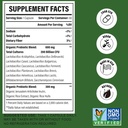 Probiotics for Women & Men, 200 Billion CFU 12 Strains with 3 Organic Prebiotics and Probiotics for Digestive Health Gut, Immune, Bloating & Gas, Energy, Overall Health, Shelf Stable - 2 Month Supply 3