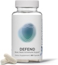 InfiniWell Defend Bone & Immune Support Supplement - Vitamin A, D3 & K2 Supplement - Bioavailable Ingredients in Active Nutrient Forms - Aid Bone Strength, Heart Health & More (60 Capsules) 2