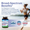 Innate Vitality Magnesium Complex - Magnesium Glycinate, Malate, Citrate, Oxide, 4-in-1 Formula for Energy, Bones & Nerves, Vegan & No Gluten, 90 Capsules 6