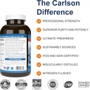 Carlson - The Very Finest Fish Oil, 700 mg Omega-3s, Norwegian Fish Oil Supplement, Wild Caught Omega-3 Fish Oil, Sustainably Sourced Fish Oil Capsules, Omega 3 Supplement, Lemon, 240 Softgels 3