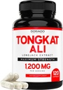 Horny Goat Weed (60 Count) Premium Hornygoatweed Maximum Strength AND Tongkat Ali For Men (120 Capsules) Longjack Tongkat Ali for Men's Health & Vitality Support - Vegan Safe & Made in USA 4