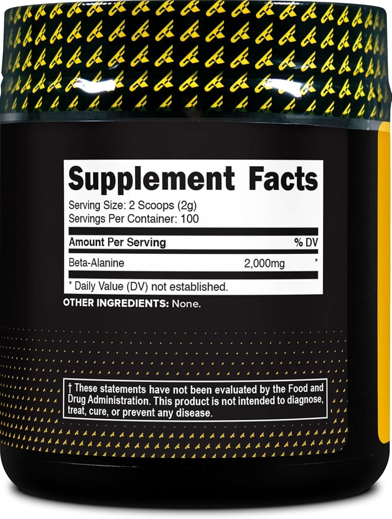 Primaforce Beta Alanine Powder, Unflavored, 200 Grams - Gluten Free, Non-GMO Supplement for Men and Women 5