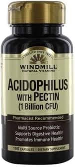 Windmill Acidophilus with Pectin Capsules, 100.0 Count 2