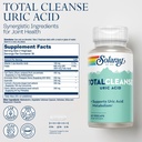 Solaray Total Cleanse Uric Acid - Joint Health Supplement - Powerful Joint Support and Uric Acid Cleanse with Tart Cherry Extract, Celery Seed, Turmeric Extract - 60-Day Guarantee, 30 Serv, 60 VegCaps 3
